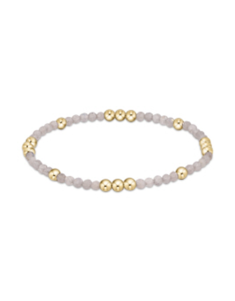 ENEWTON DESIGN Worthy Pattern 3mm Bead Bracelet - Labradorite/Gold