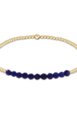 ENEWTON DESIGN Bliss 2mm Bead Bracelet - Lapis/Gold