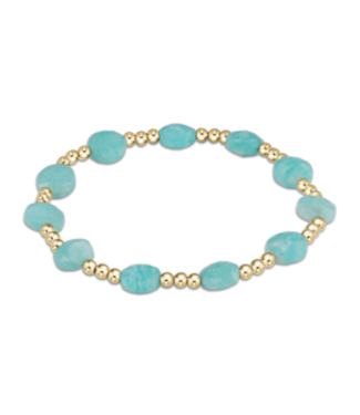 ENEWTON DESIGN Admire 3mm Bead Bracelet - Amazonite/Gold