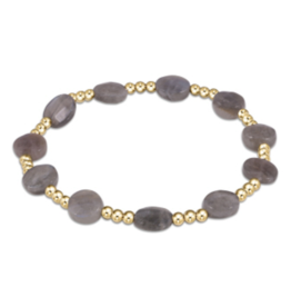 ENEWTON DESIGN Admire 3mm Bead Bracelet in Labradorite/Gold