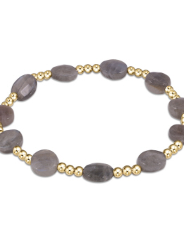 ENEWTON DESIGN Admire 3mm Bead Bracelet in Labradorite/Gold