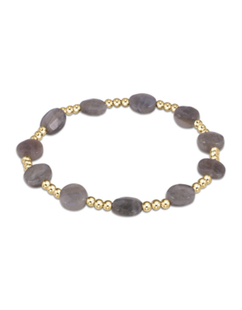 ENEWTON DESIGN Admire 3mm Bead Bracelet in Labradorite/Gold