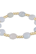ENEWTON DESIGN Admire 3mm Bead Bracelet - Aquamarine/Gold