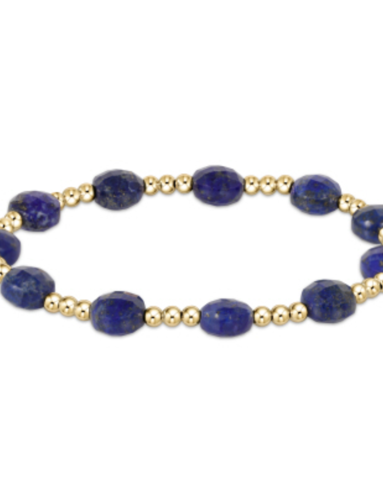 ENEWTON DESIGN Admire 3mm Bead Bracelet in Lapis/Gold