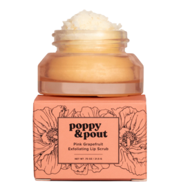 POPPY & POUT Pink Grapefruit Lip Scrub