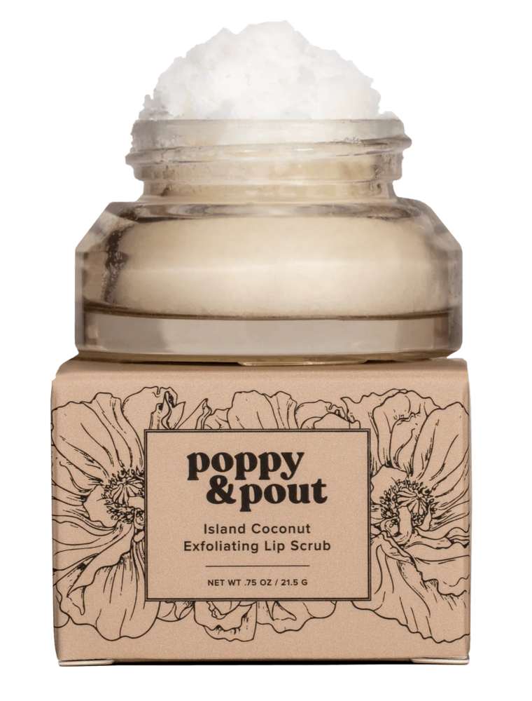 POPPY & POUT Island Coconut Lip Scrub
