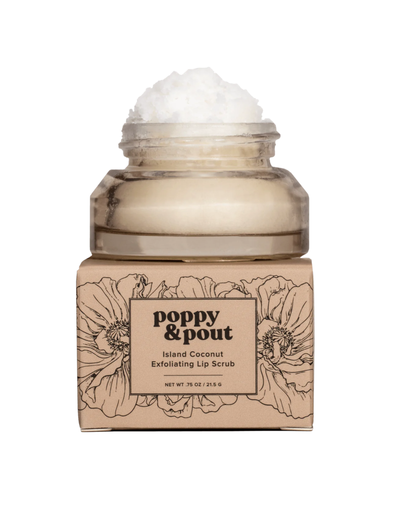 POPPY & POUT Island Coconut Lip Scrub