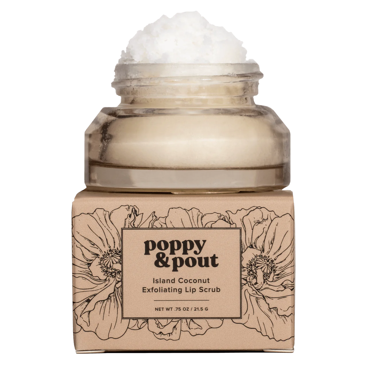 POPPY & POUT Island Coconut Lip Scrub
