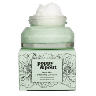 POPPY & POUT Sweet Mint Lip Scrub