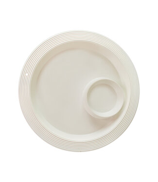 NORA FLEMING Pinstripes Melamine Chip & Dip