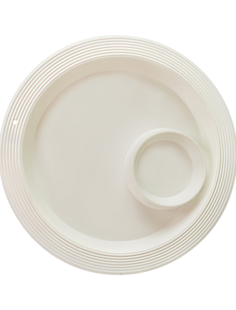 NORA FLEMING Pinstripes Melamine Chip & Dip