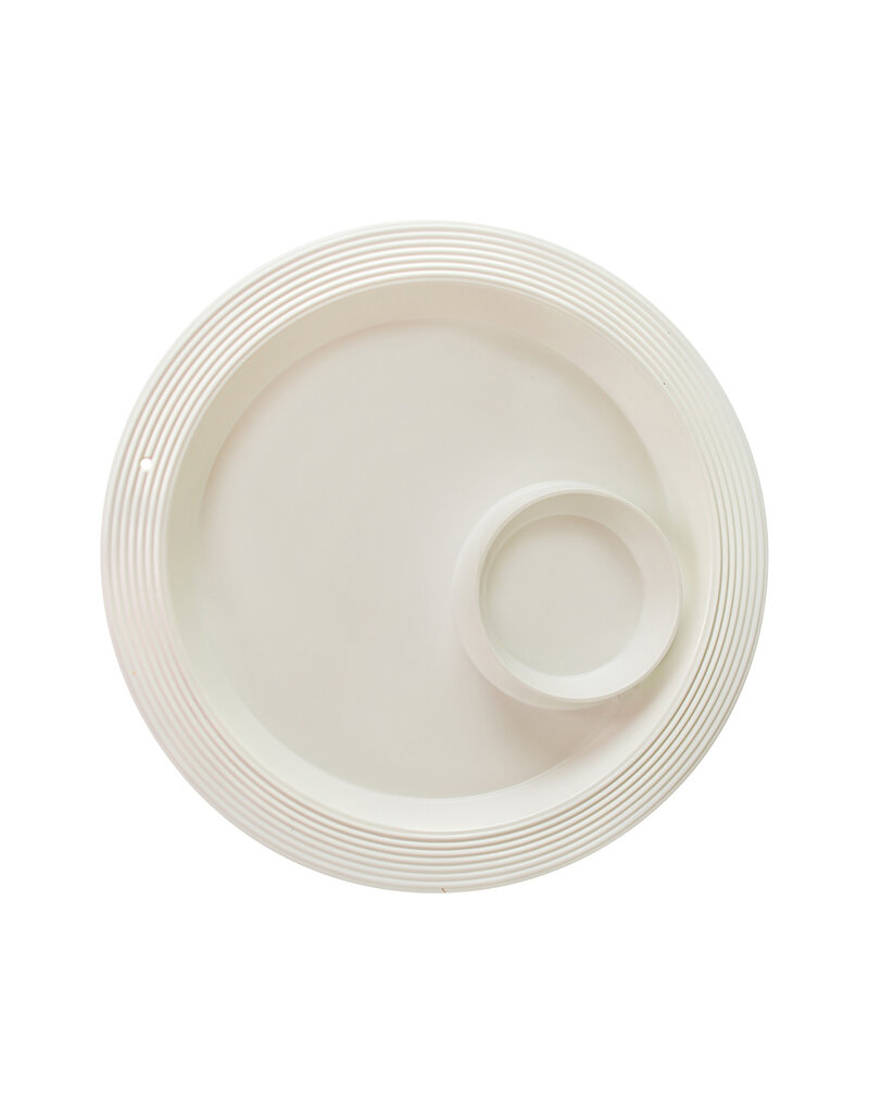 NORA FLEMING Pinstripes Melamine Chip & Dip