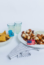 NORA FLEMING Pinstripes Melamine Chip & Dip NORA FLEMING Pinstripes Melamine Chip & Dip