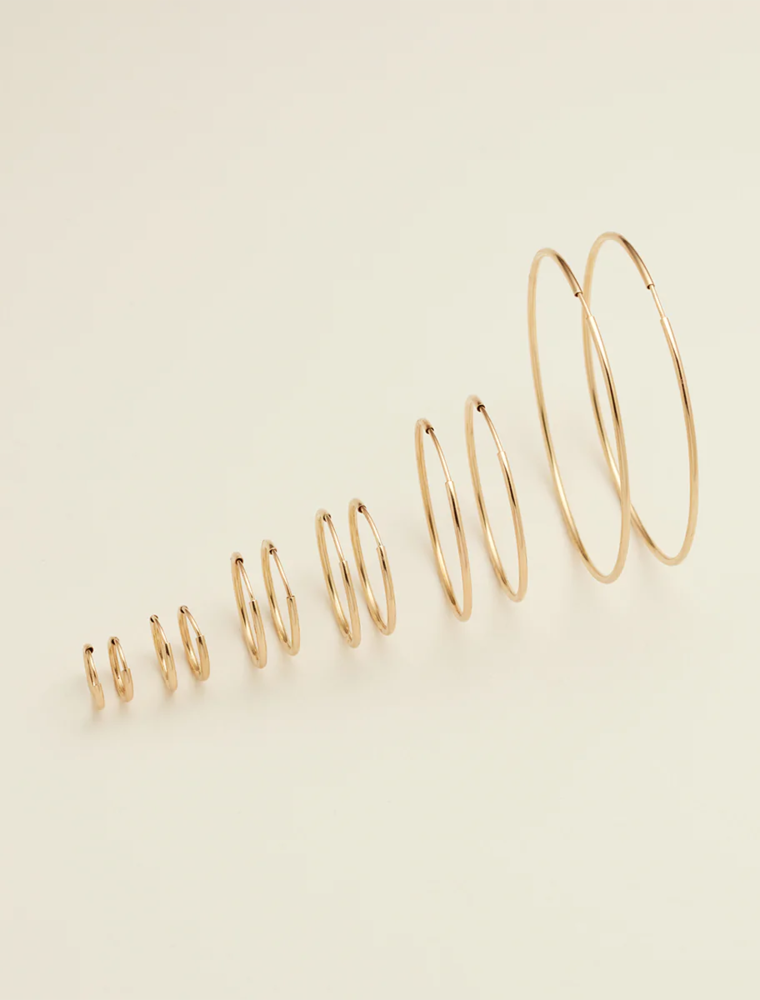 MADE BY MARY Live In Hoop Earrings