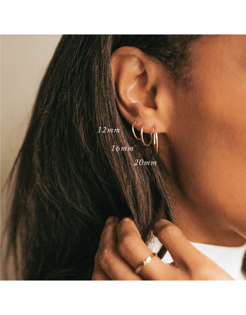 MADE BY MARY Live In Hoop Earrings