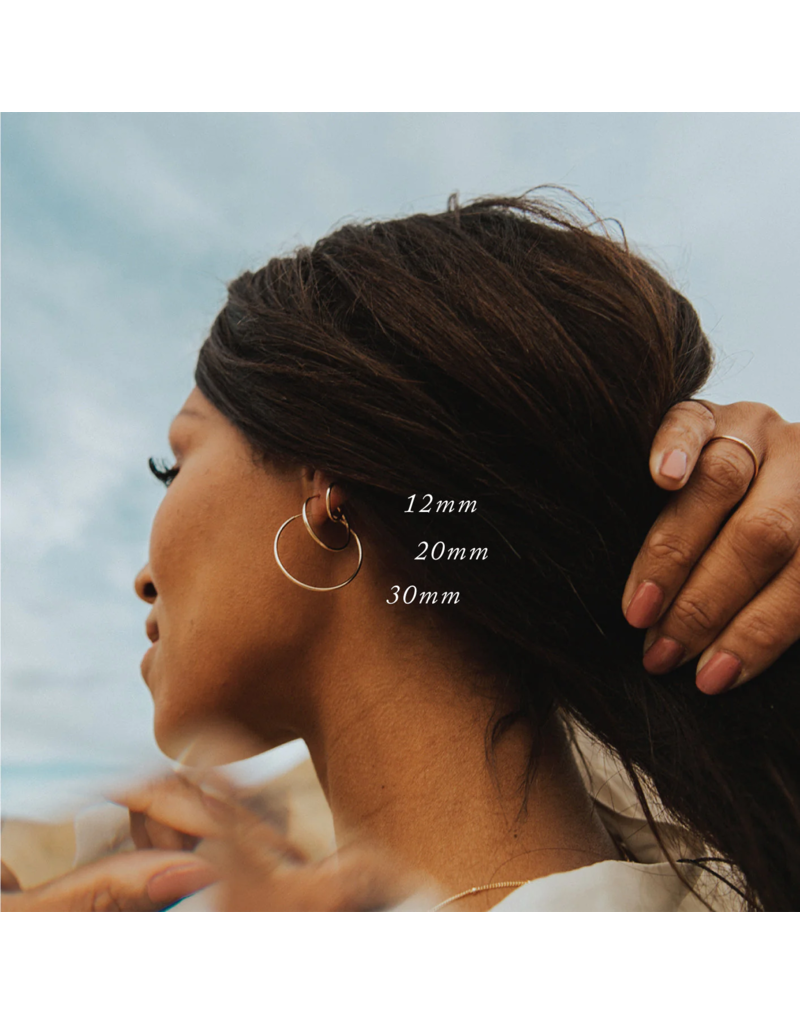 MADE BY MARY Live In Hoop Earrings