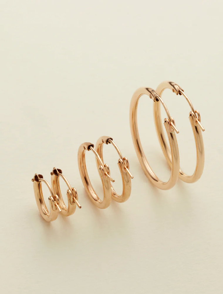 MADE BY MARY Maude Hoop Earrings