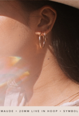 MADE BY MARY Maude Hoop Earrings