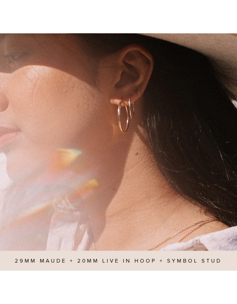 MADE BY MARY Maude Hoop Earrings