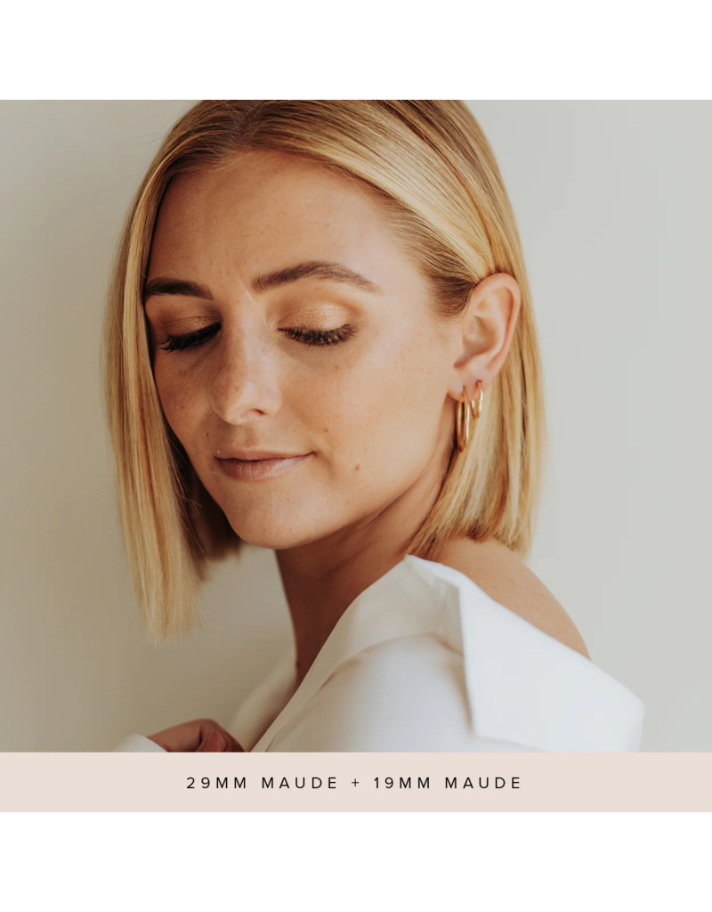 MADE BY MARY Maude Hoop Earrings