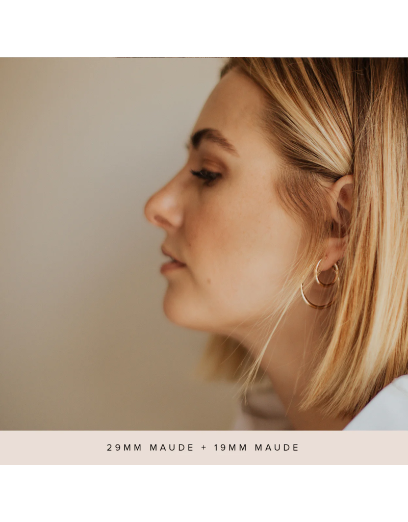 MADE BY MARY Maude Hoop Earrings
