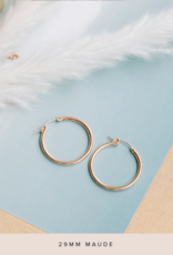 MADE BY MARY Maude Hoop Earrings