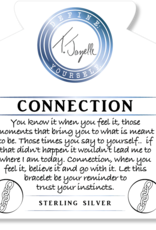 TJAZELLE Connection Bracelet in Larimar & Silver