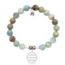 Waves of Life Bracelet in Blue Calcite & Silver