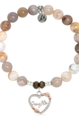 TJAZELLE Daughter Bracelet in Australian Agate & Silver