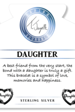 TJAZELLE Daughter Bracelet in Australian Agate & Silver