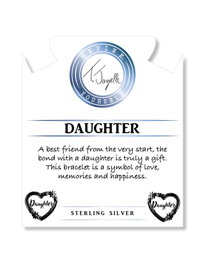 TJAZELLE Daughter Bracelet in Australian Agate & Silver