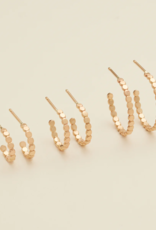 MADE BY MARY Poppy Hoop Earrings