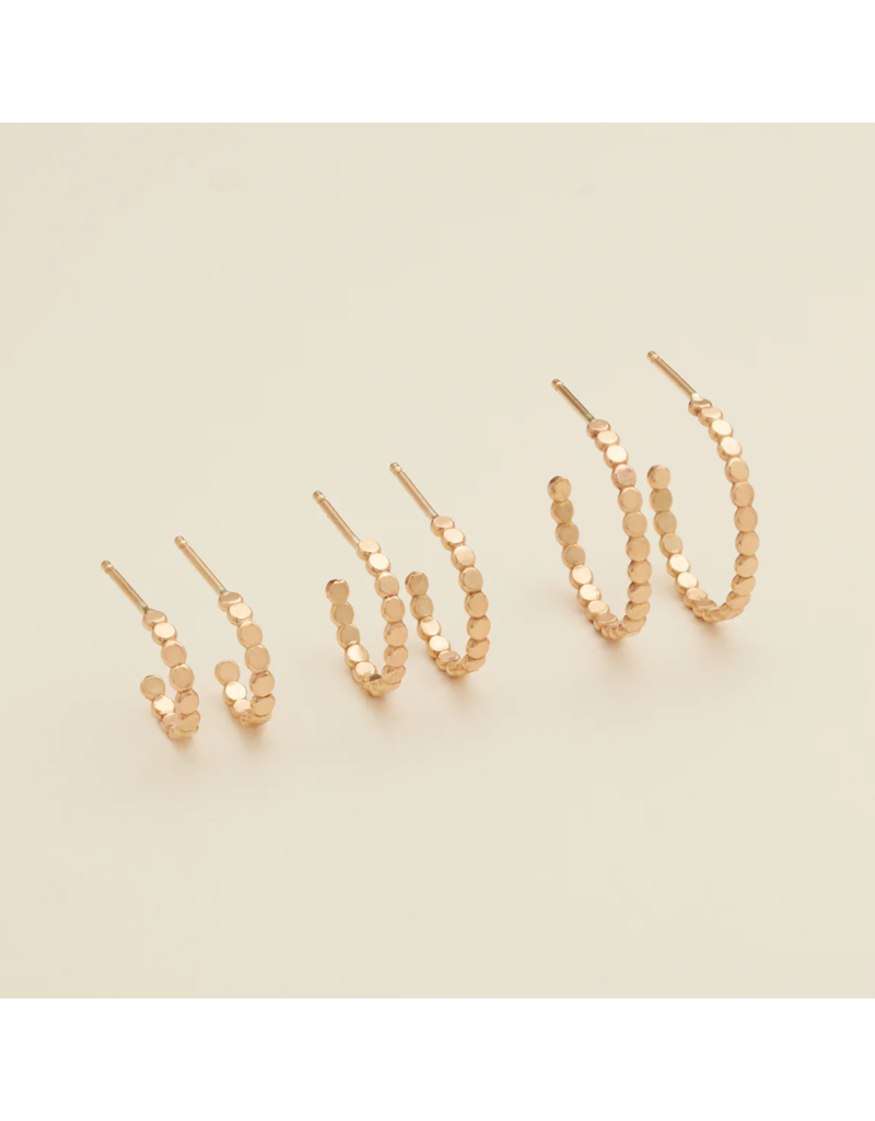 MADE BY MARY Poppy Hoop Earrings