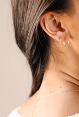 MADE BY MARY Poppy Hoop Earrings