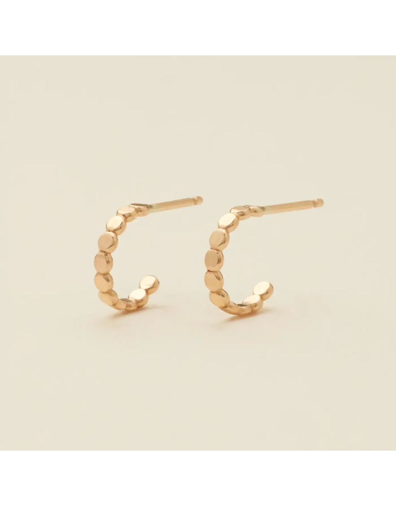 MADE BY MARY Poppy Hoop Earrings