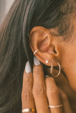 MADE BY MARY Poppy Hoop Earrings