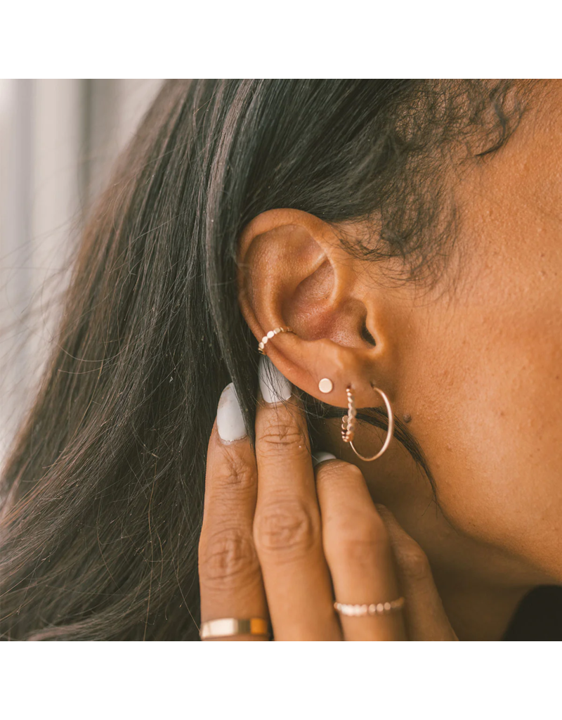 MADE BY MARY Poppy Hoop Earrings