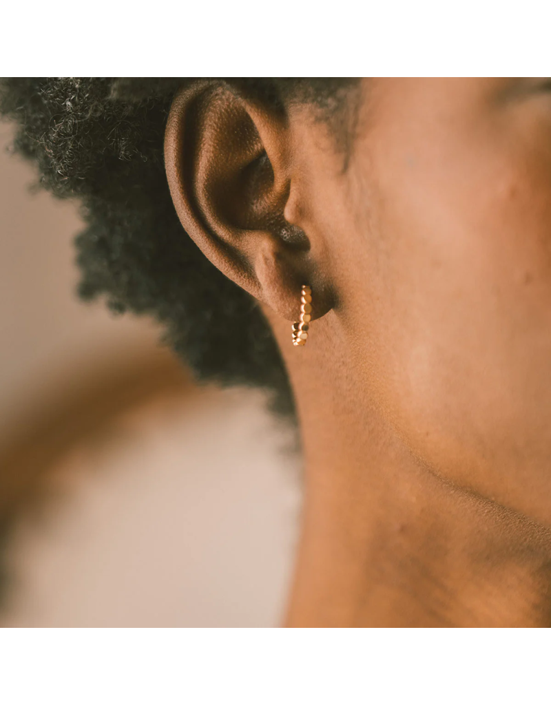 MADE BY MARY Poppy Hoop Earrings