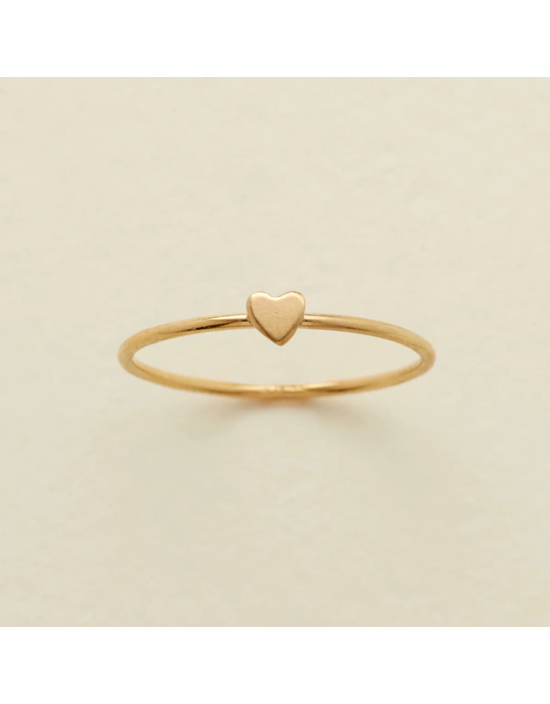 MADE BY MARY Heart Stacking Ring