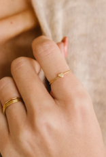 MADE BY MARY Heart Stacking Ring