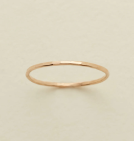 MADE BY MARY Hammered Stacking Ring