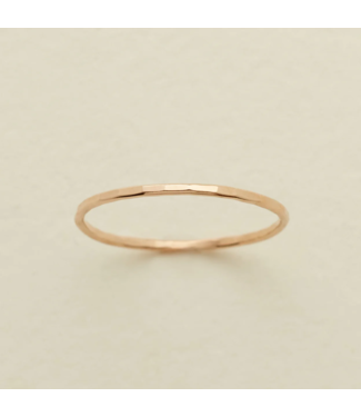 MADE BY MARY Hammered Stacking Ring