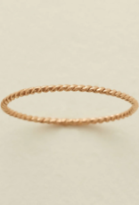MADE BY MARY Braided Stacking Ring