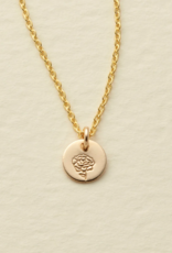 MADE BY MARY January Birth Flower Necklace