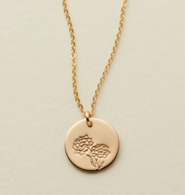 MADE BY MARY October Birth Flower Necklace