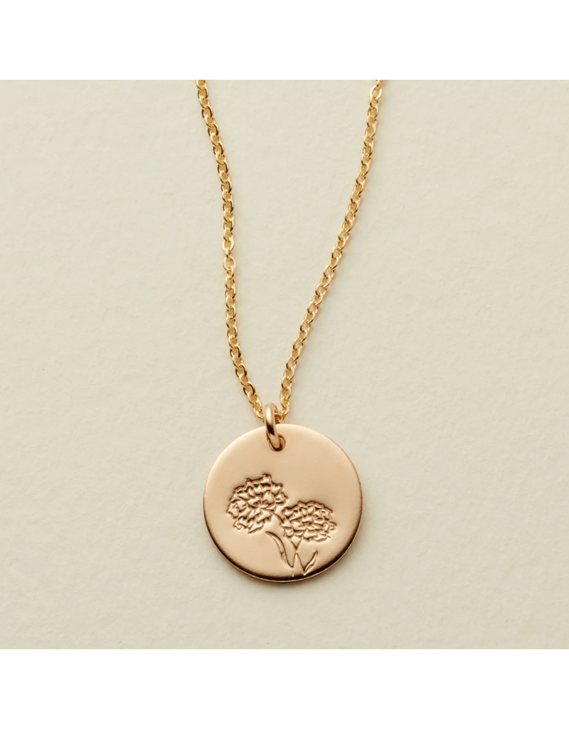 MADE BY MARY October Birth Flower Necklace