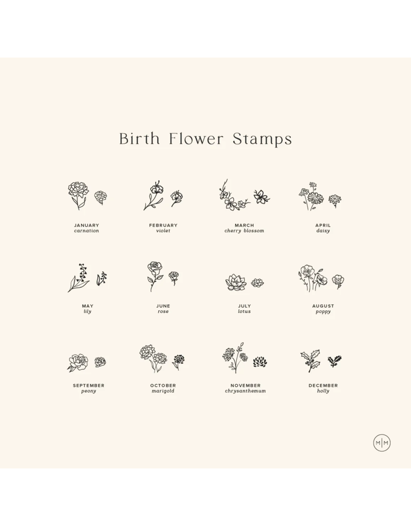 MADE BY MARY October Birth Flower Necklace