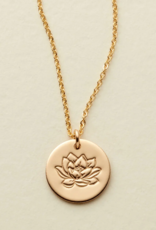 MADE BY MARY July Birth Flower Necklace