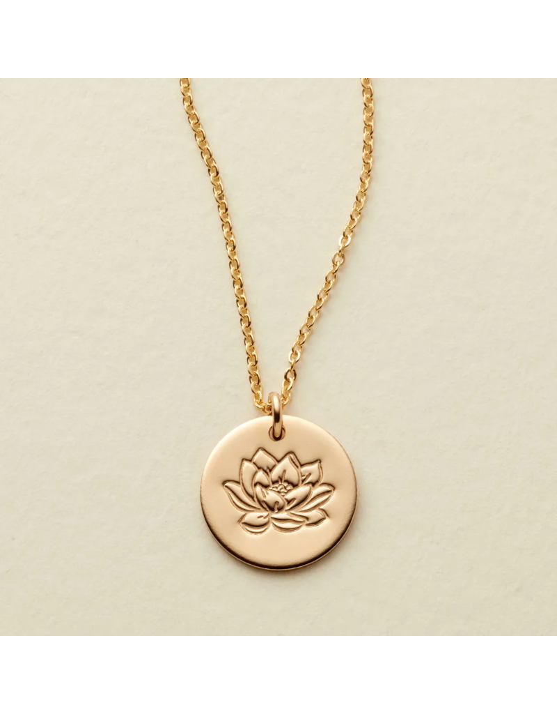 MADE BY MARY July Birth Flower Necklace