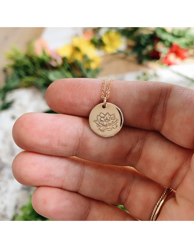 MADE BY MARY July Birth Flower Necklace